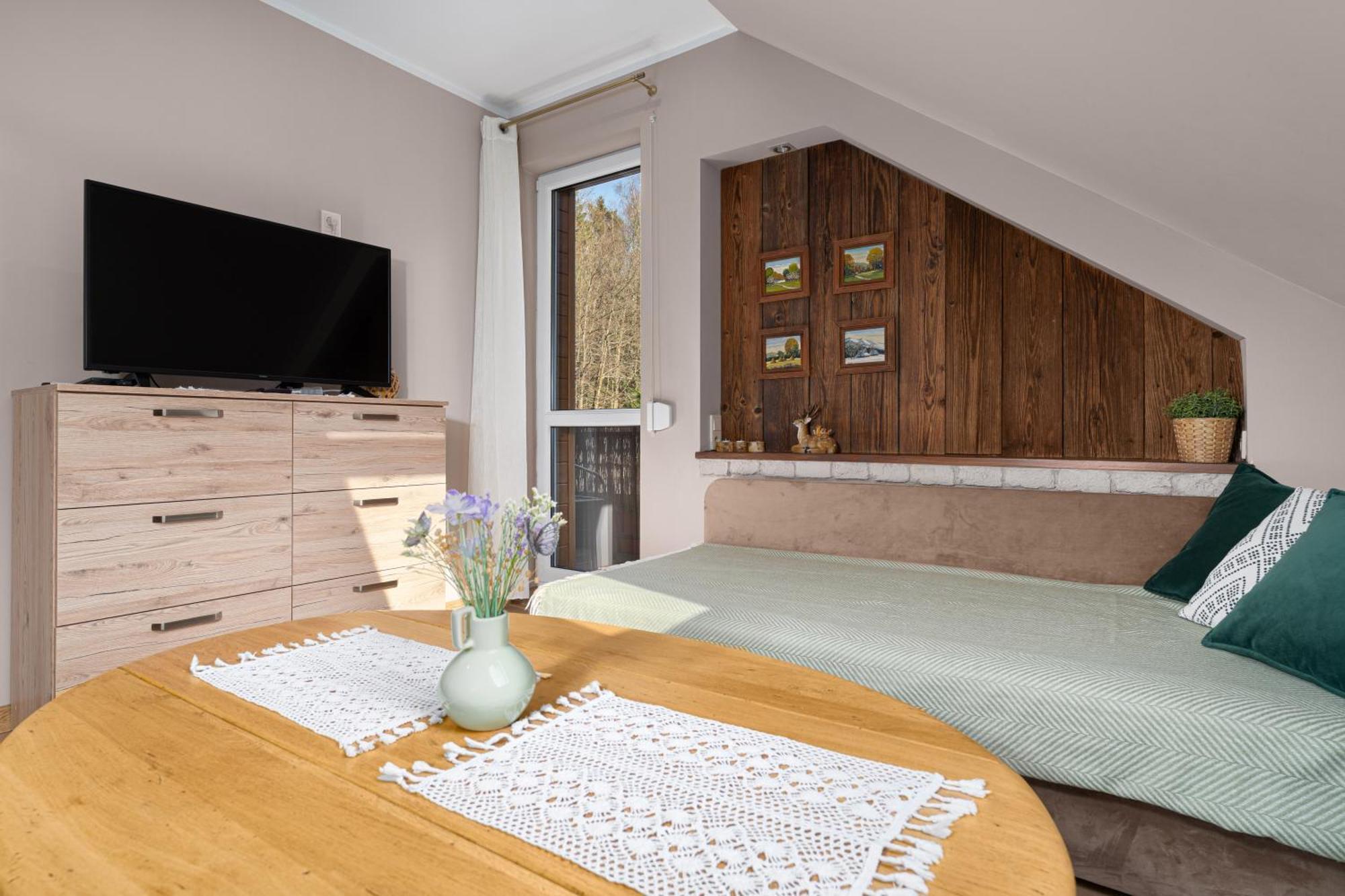 Apartmán Przystanek Lesna Targanice Exteriér fotografie